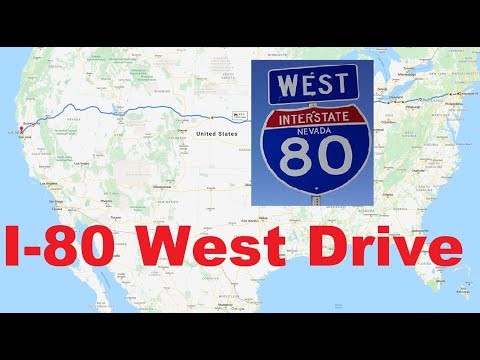 road trip on interstate 80