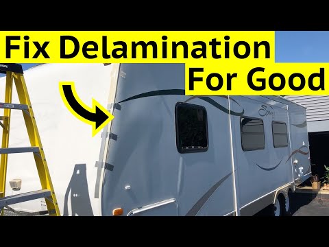 travel trailer siding delamination
