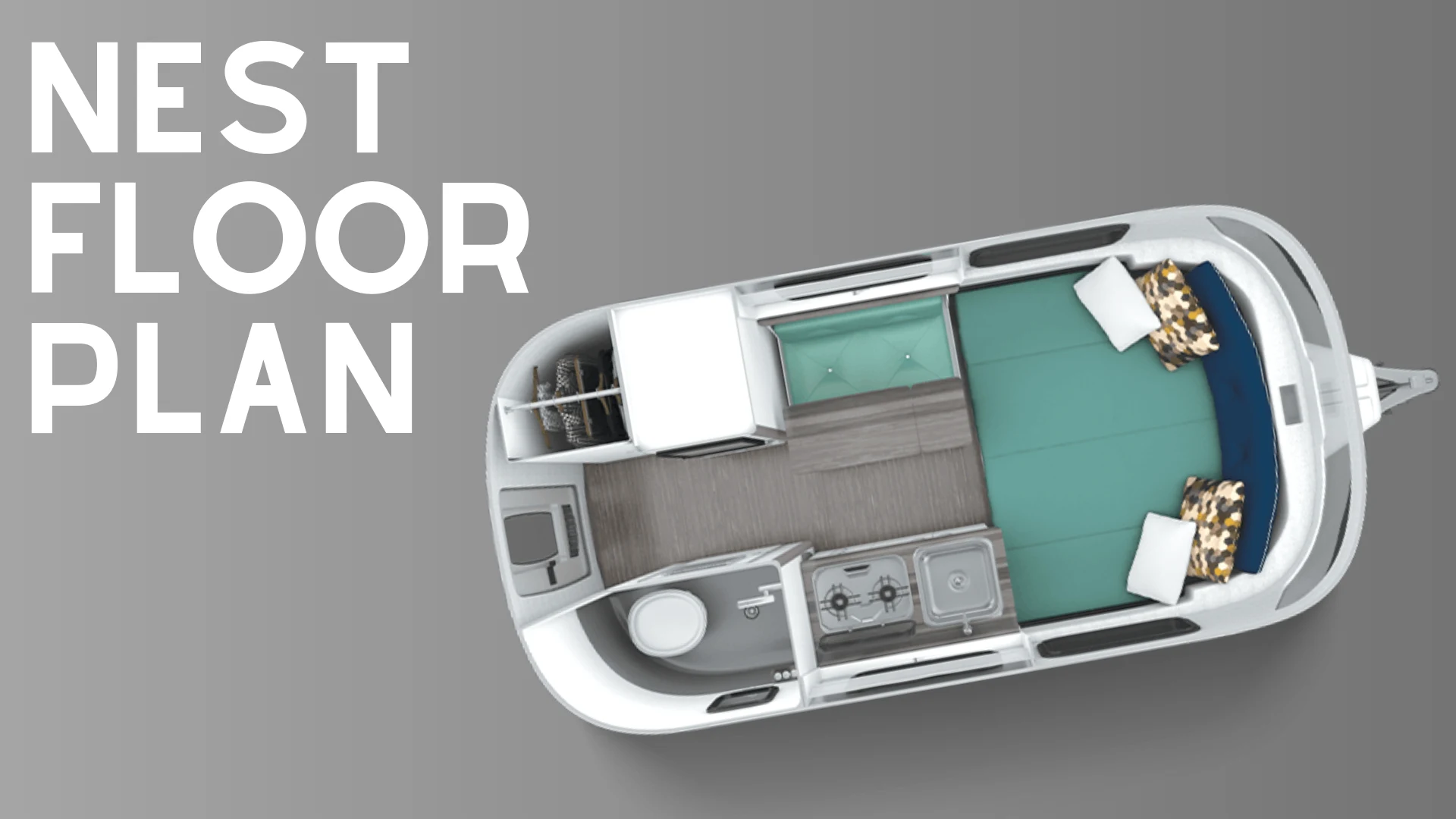 Airstream Nest Floor Plan