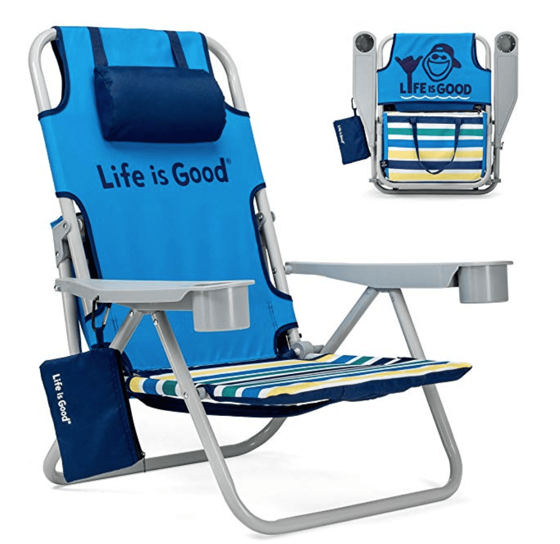 Life Is Good Beach Camping Chair
