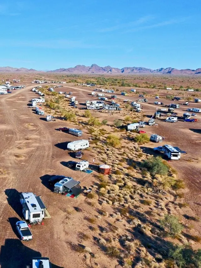 Quartzsite BLM Boondocking