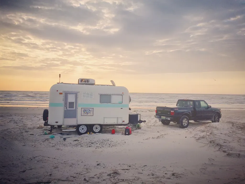 PADRE ISLAND BEACH CAMPING
