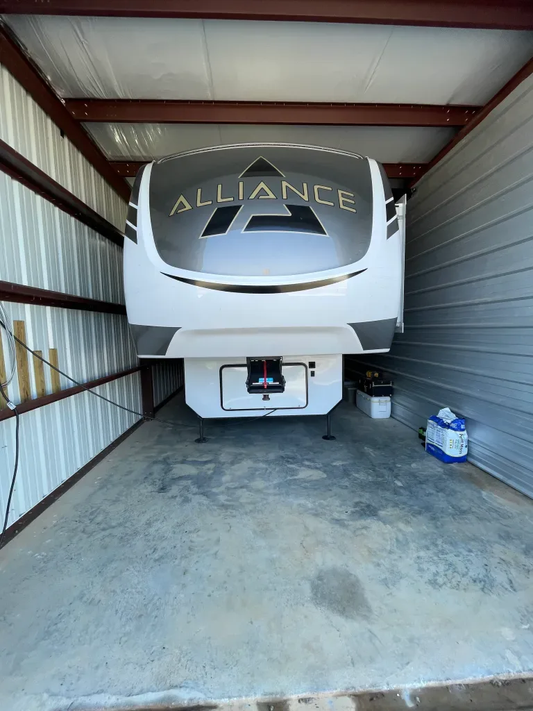 enclosed rv storage unit