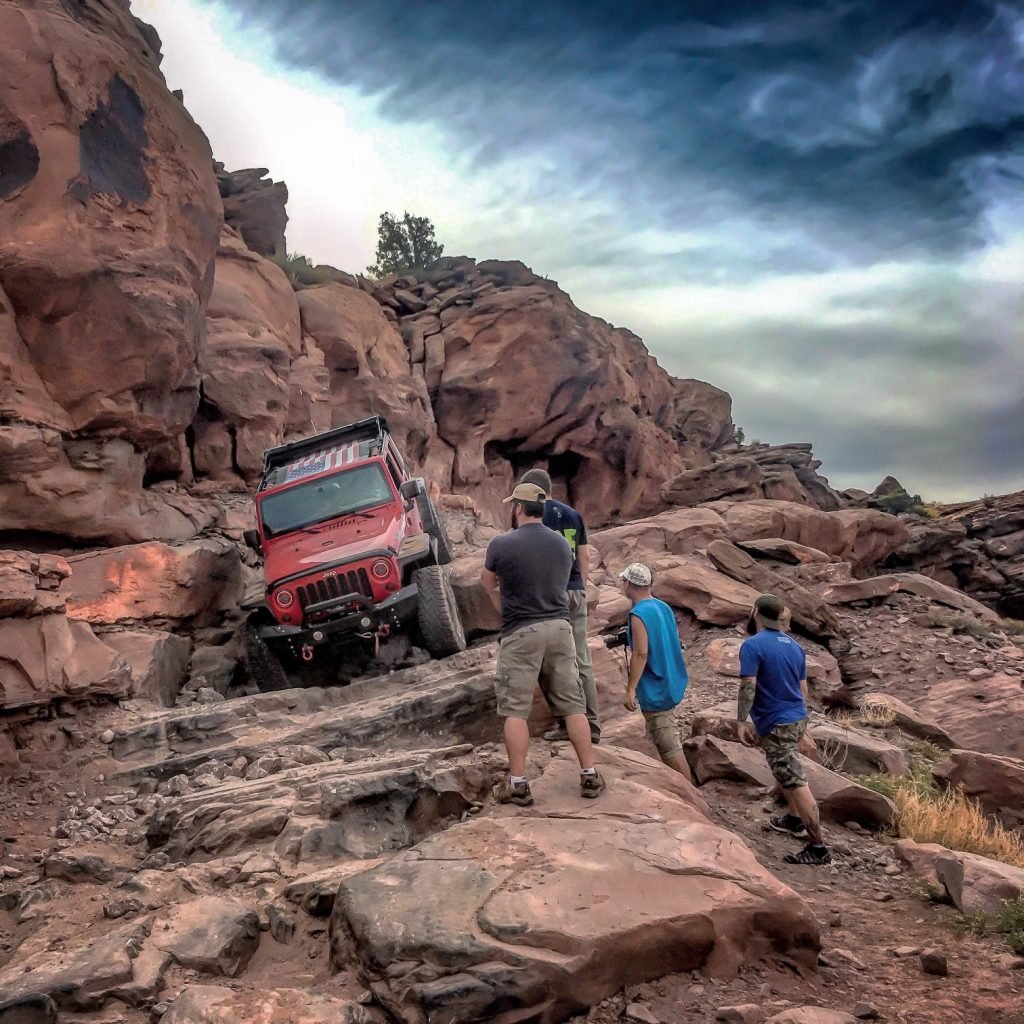 jeep in moab utah