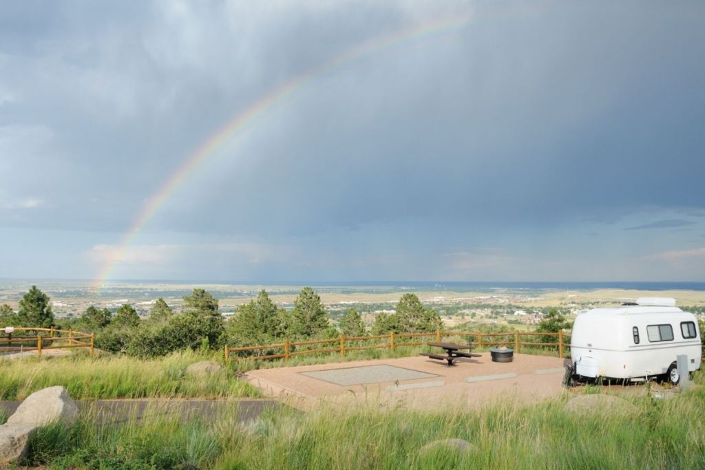 volkswagen with travel trailer