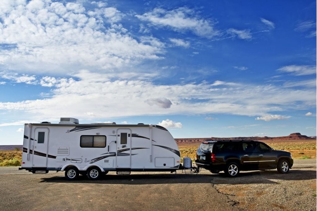 Chevy Tahoe Tow An Rv Camper Trailer