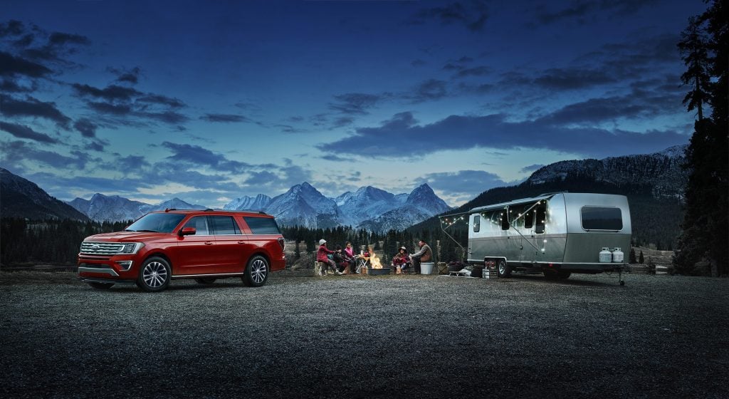 Trailers up to 22 feet are typically safely within the towing range of the 2021 Ford Expedition. 