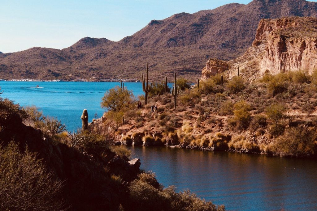 Camping, hiking, fishing, water fun - Saguaro Lake has it all!