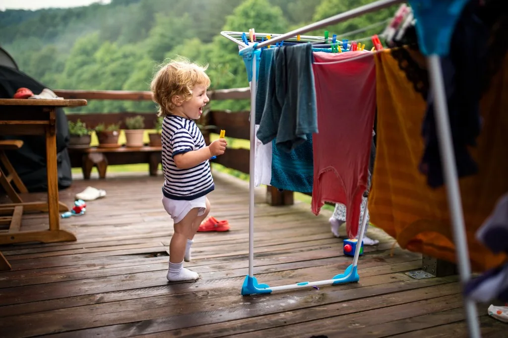 RV washer dryer combos. Don't hang clothes out to dry
