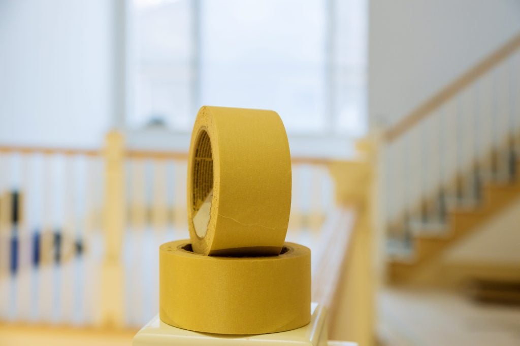 Close up image of two rolls of tape.