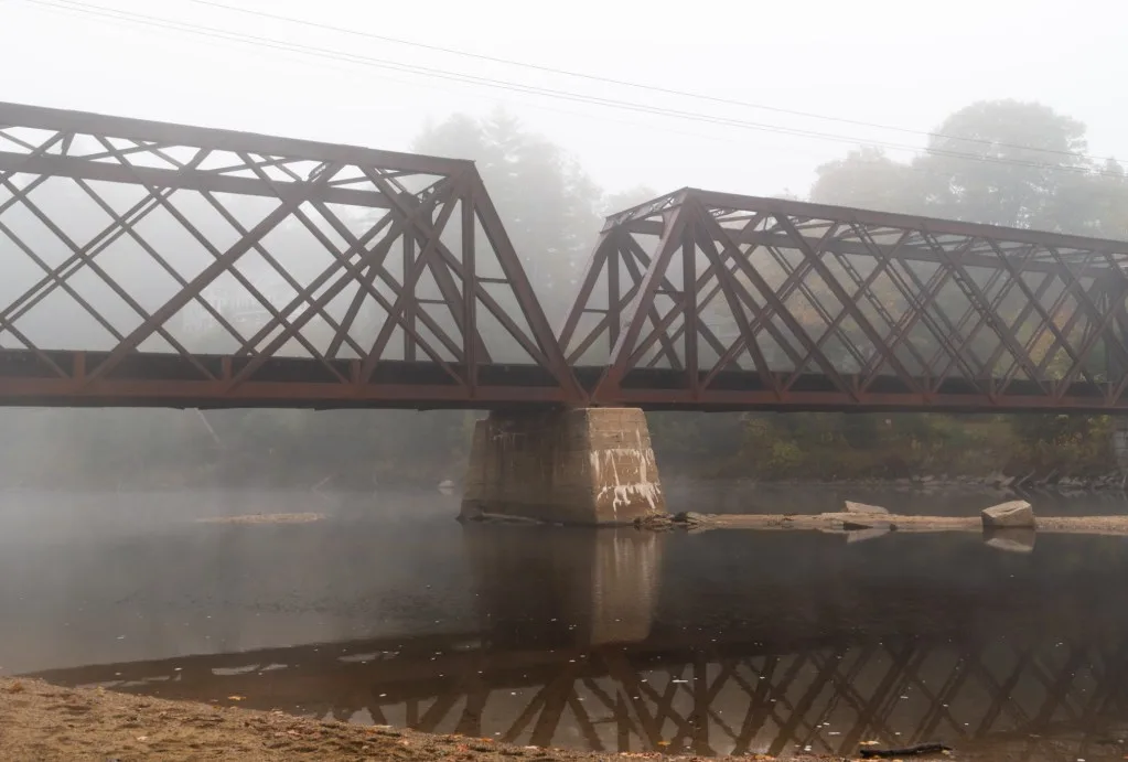 Bridge in the fog