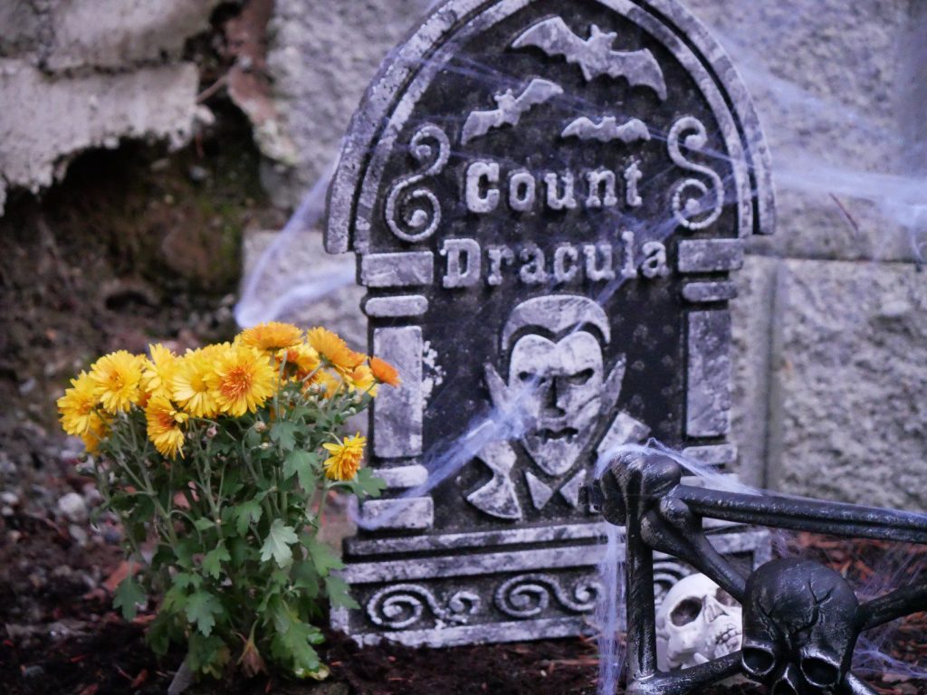 Count Dracula gravesite.