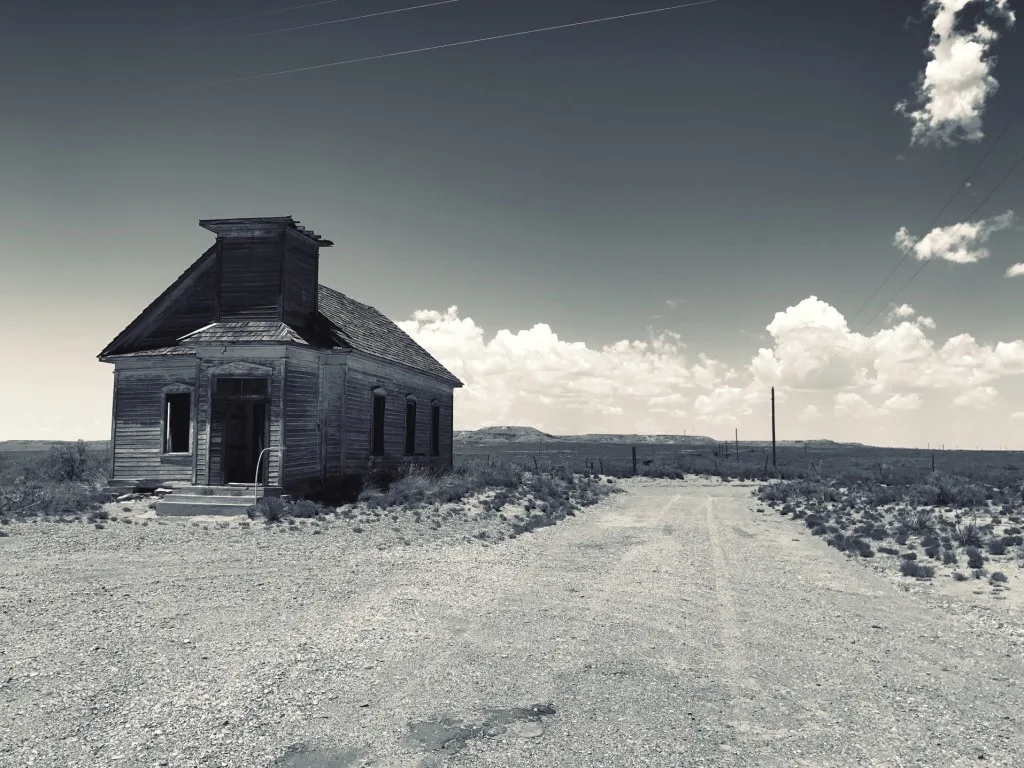 New Mexico ghost town.