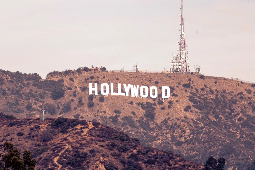 The Hollywood Sign.