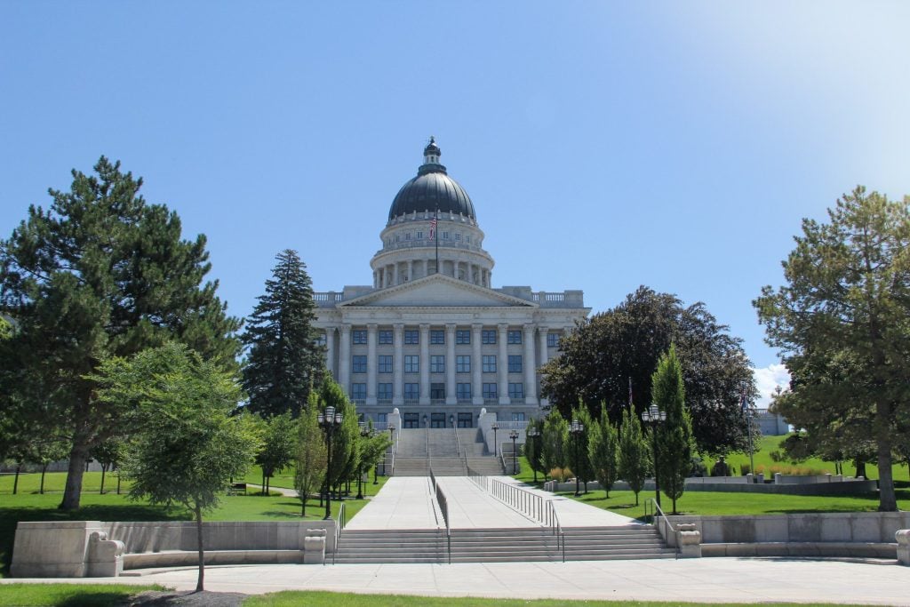 Utah's State Capital Building 