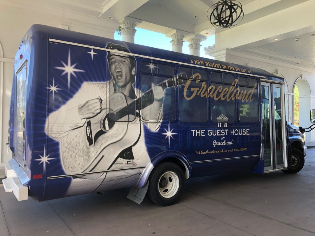 Graceland The Guest House tour bus