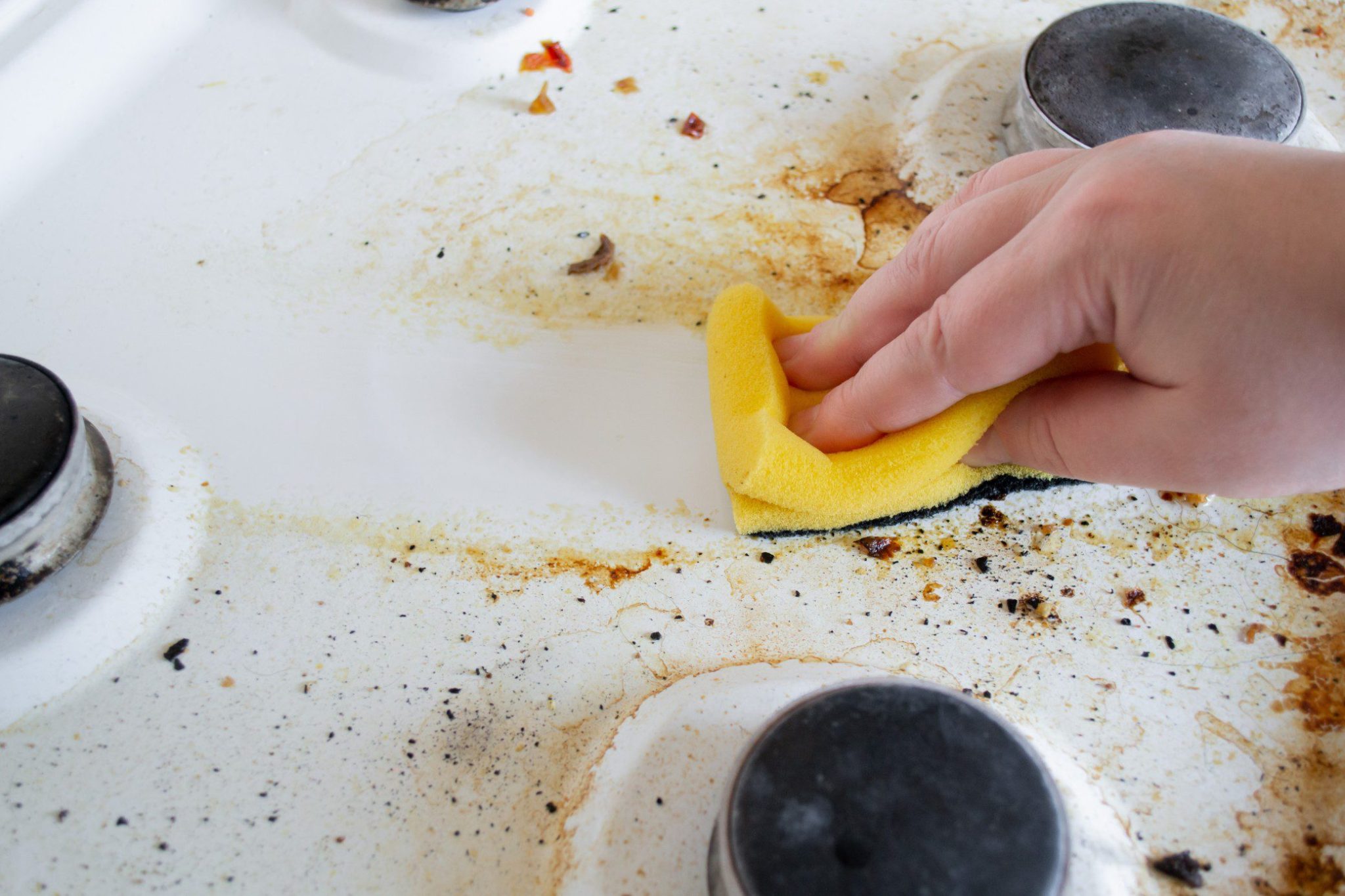 How to Easily Clean a Greasy Stove Top Drivin' & Vibin'