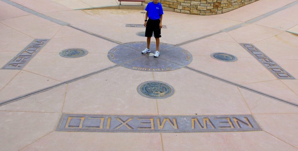 Four Corners Monument in Navajo Nation.