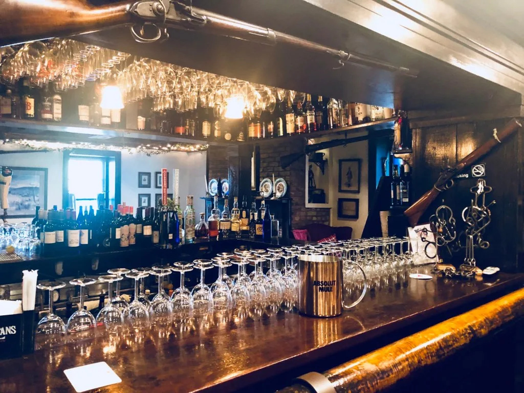 Interior of a tavern
