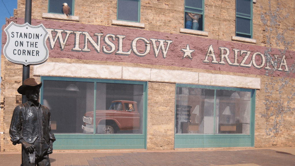 Winslow, Arizona sign