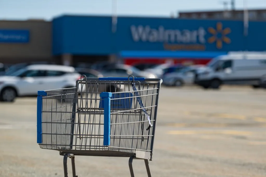 Walmart cart