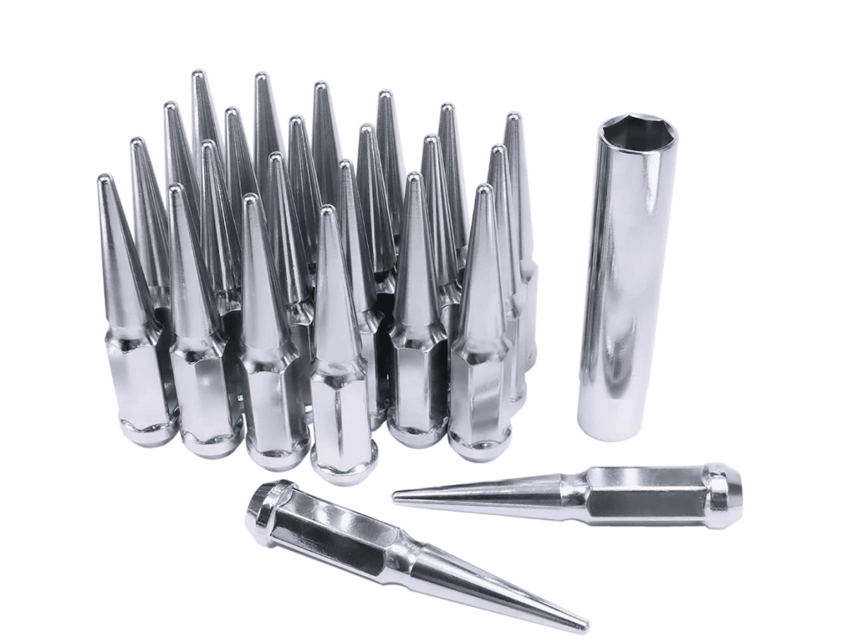 Why Do Truckers Have Huge Spikes on Their Wheels? Drivin' & Vibin'