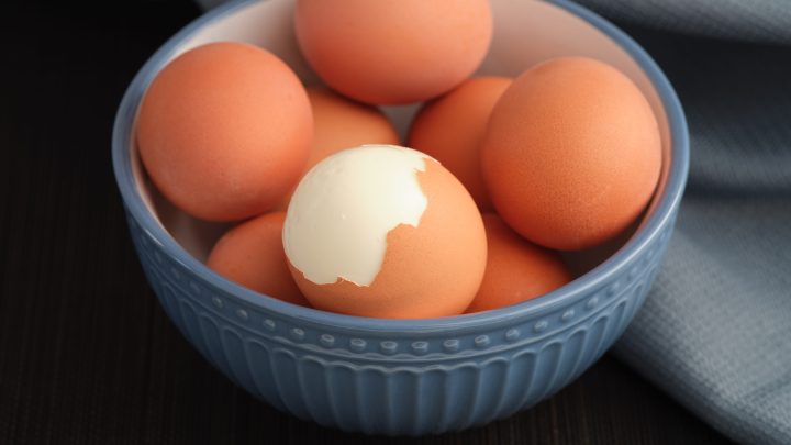 The Secret to Easy-Peel Hard Boiled Eggs