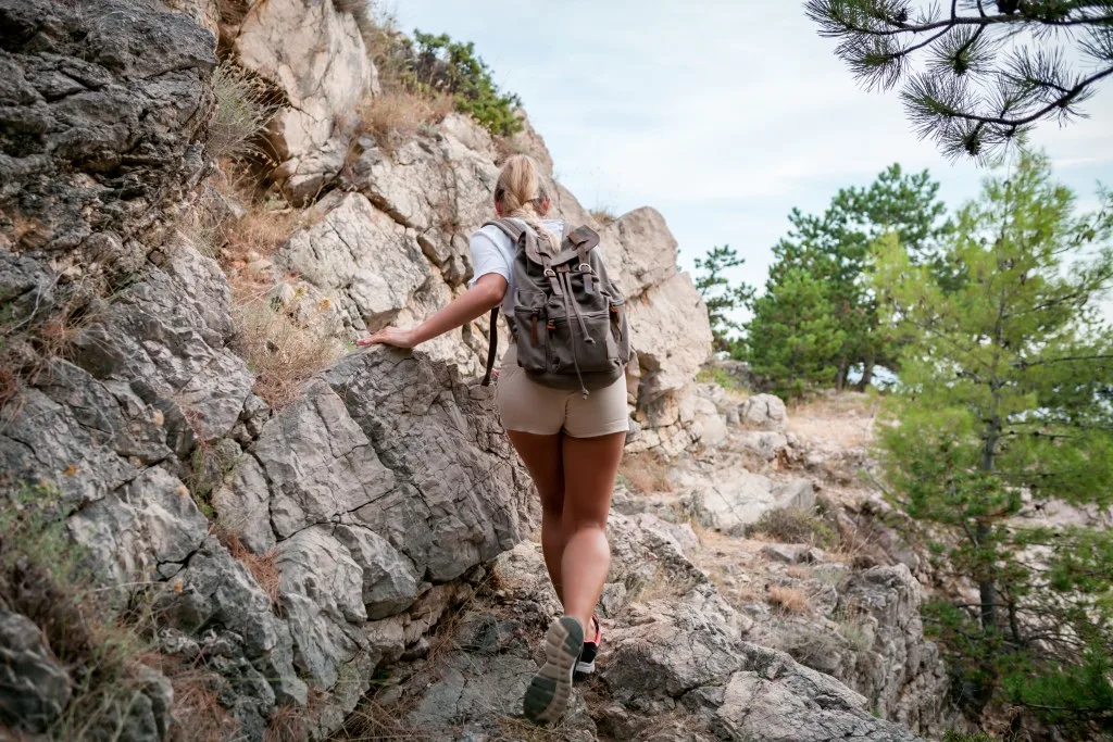 Solo hiking while lost on public land