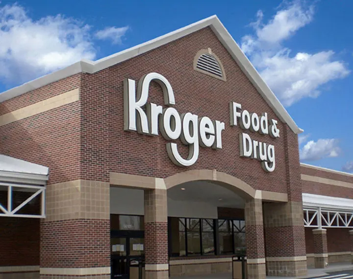 Kroger grocery store exterior 