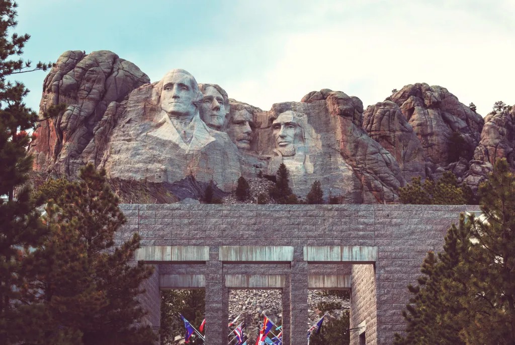Mount Rushmore from entrance