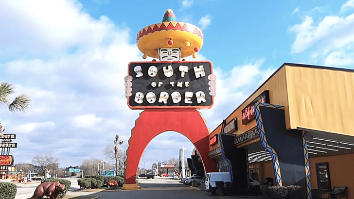 South of the Border entry