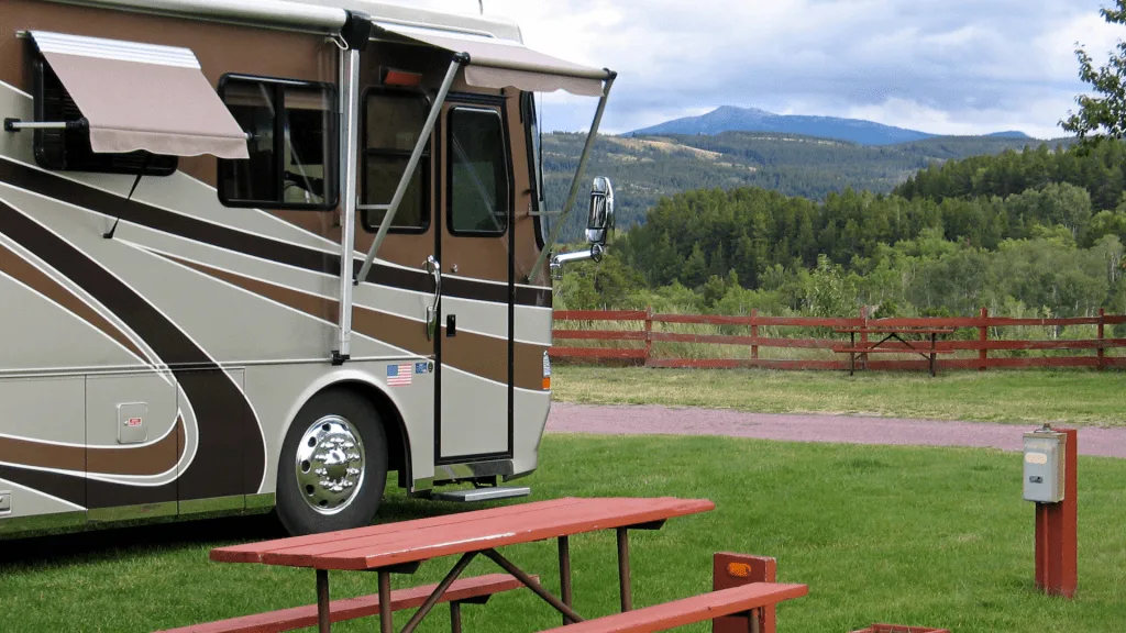 RV awning