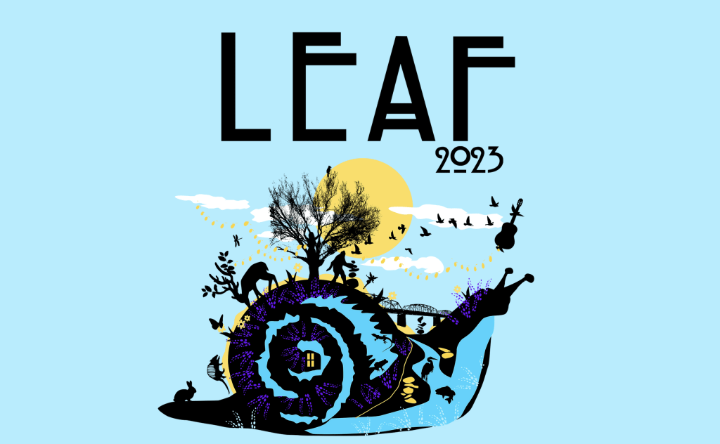 LEAF festival 2023 poster