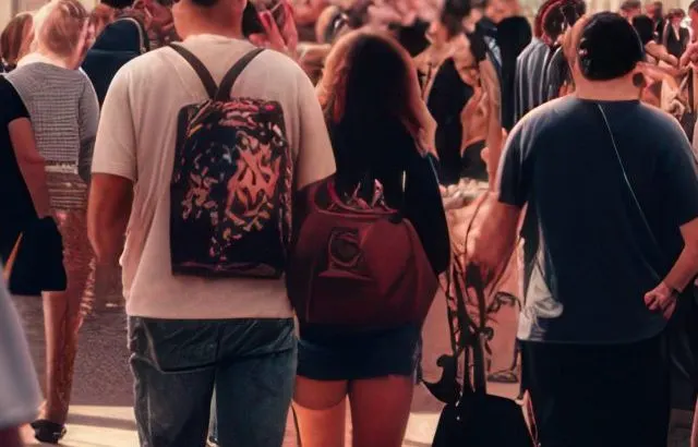 art festival at night