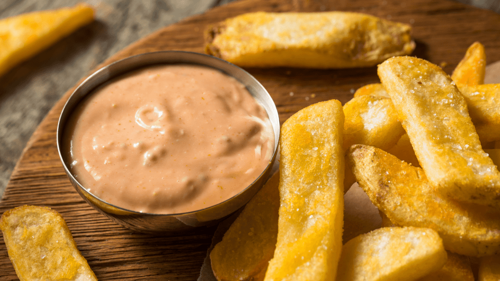Fries with fry sauce