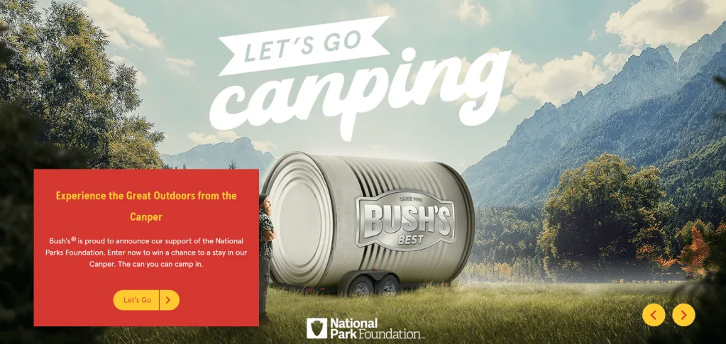 Bush's Beans Let's go camping