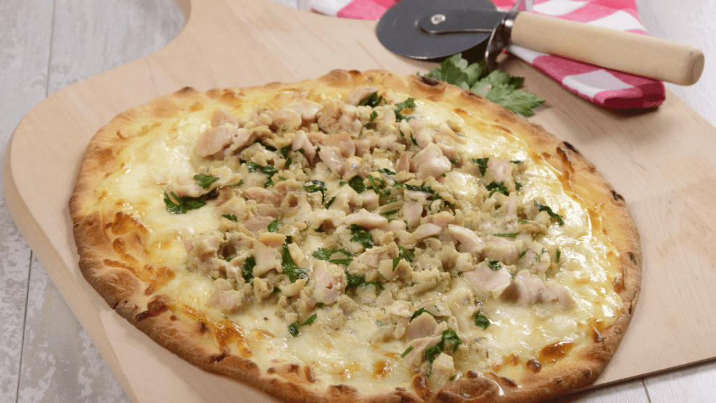 White clam pizza