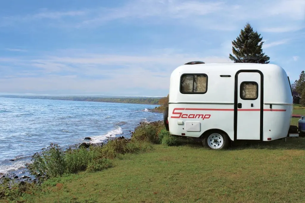 Scamp trailer from company website
