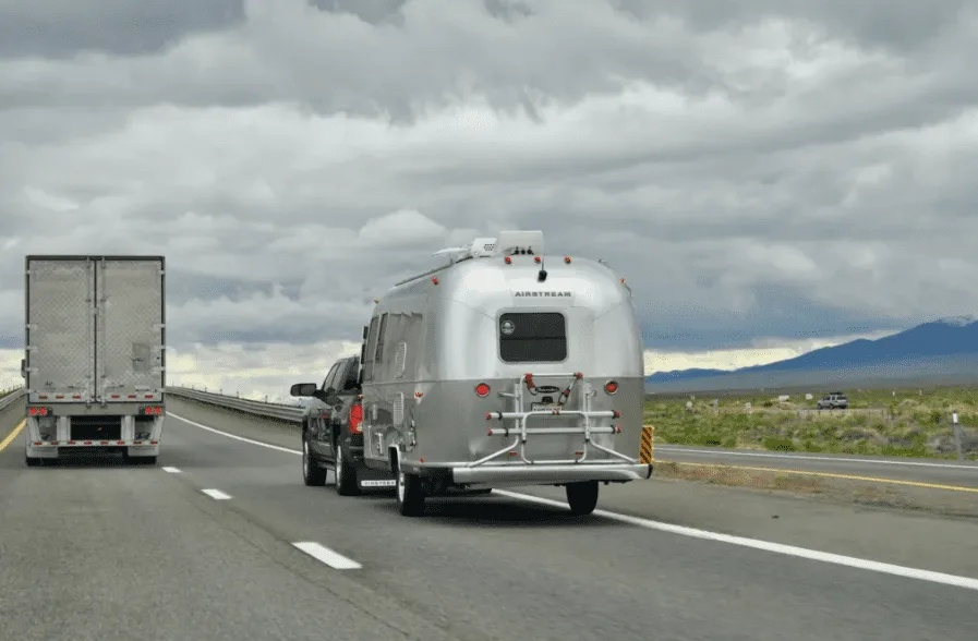 Airstream driving