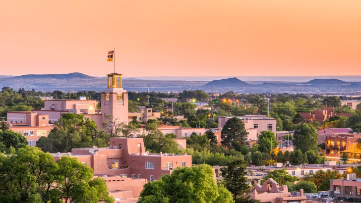 Santa Fe at sunrise