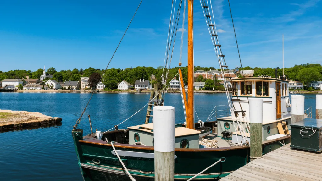 Boat in Mystic, Connecticut