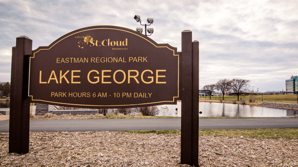Lake George sign