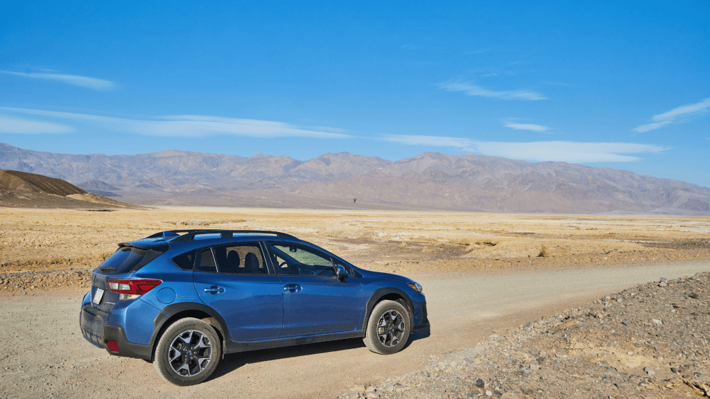 Subaru Outback overlanding