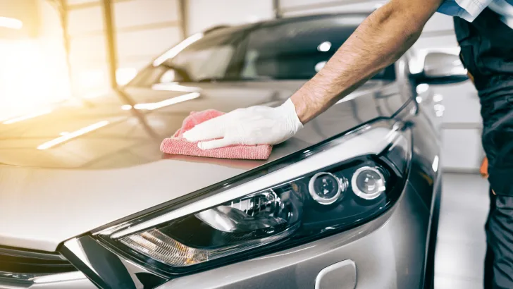 Auto detailing vehicle