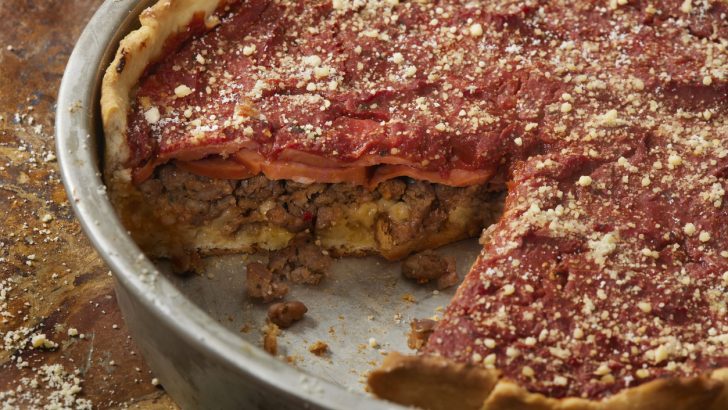 Can you grill a deep-dish pizza?