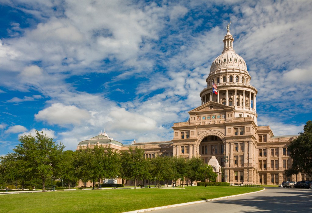Texas State Capitol Building in Austin has been the site of many film locations