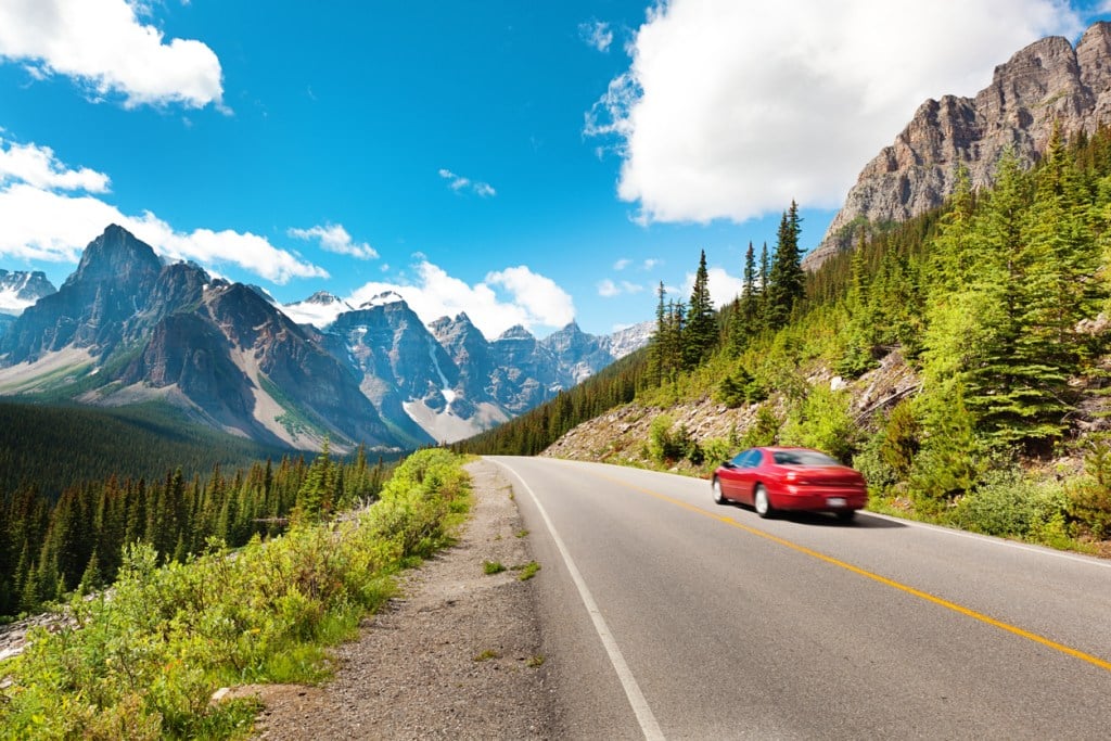 Tourists traveling by car in Banff National Park is now illegal.