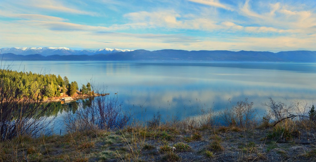Flathead Lake in the beautiful Northwest corner of Montana near Whitefish
