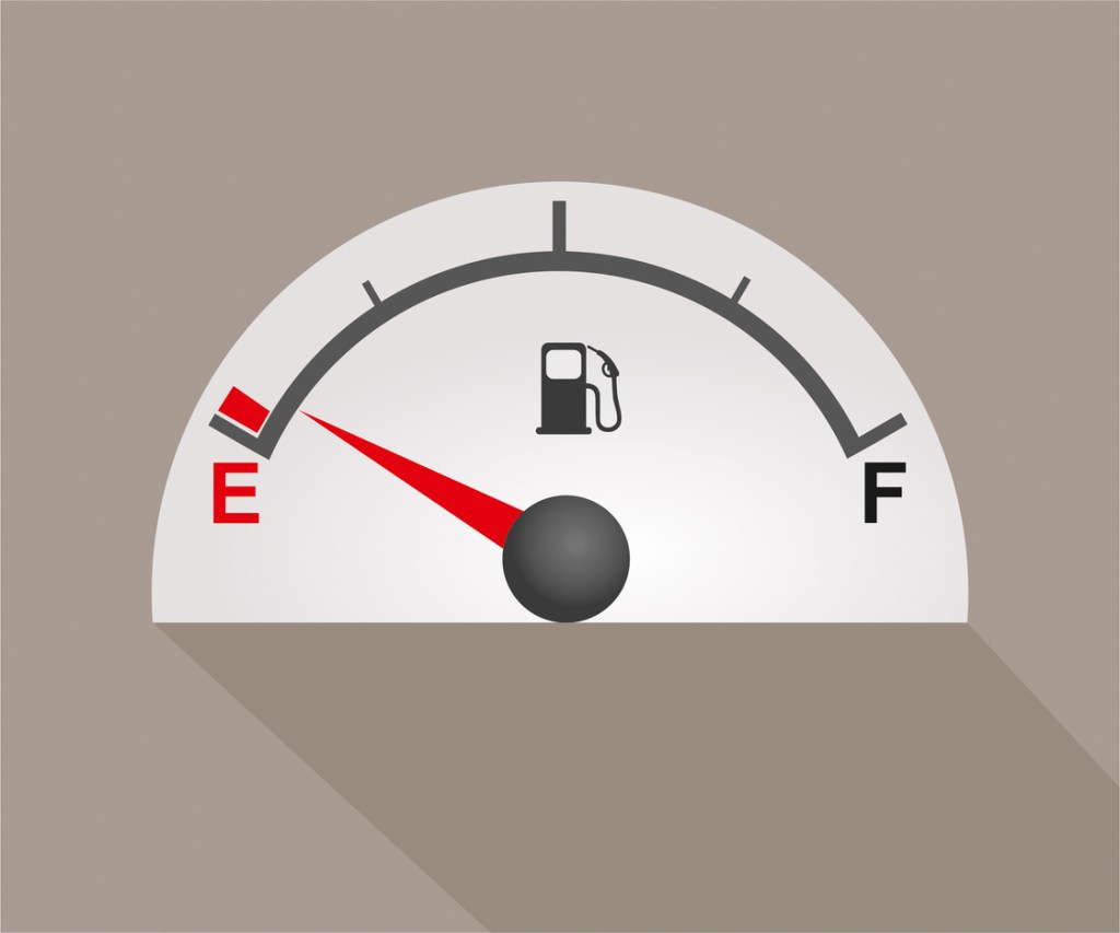 Driving with a near empty gas tank is a harmful habit that can damage your vehicle.