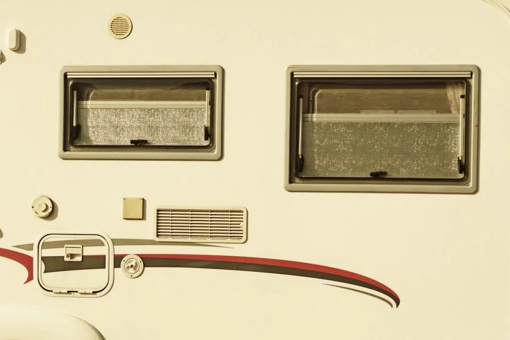 Use Reflectix on your windows to keep warm while RVing in cold weather
